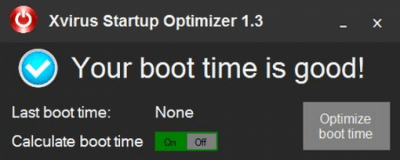 Скриншот приложения Xvirus Startup Optimizer - №1