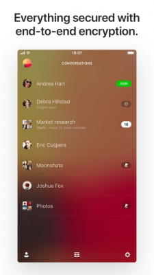 Скриншот приложения Wire - №4