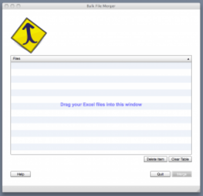 Скриншот приложения Bulk File Merger for Mac - №1