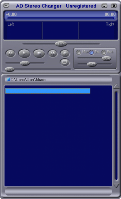 Скриншот приложения AD Stereo Changer - №1