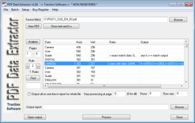 Скриншот приложения PDF Data Extractor - №1