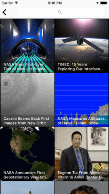 Скриншот приложения NASA App - №2
