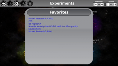 Скриншот приложения Space Station Research Explorer - №3