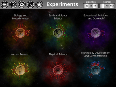 Скриншот приложения Space Station Research Explorer - №5
