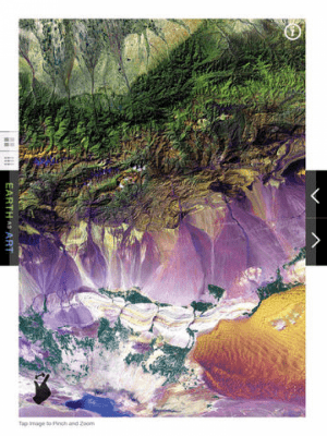 Скриншот приложения NASA Earth As Art - №3