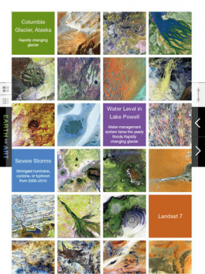 Скриншот приложения NASA Earth As Art - №4