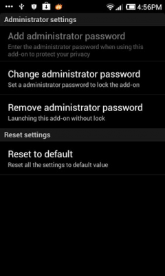 Скриншот приложения Boat Password Manager Add-on - №6
