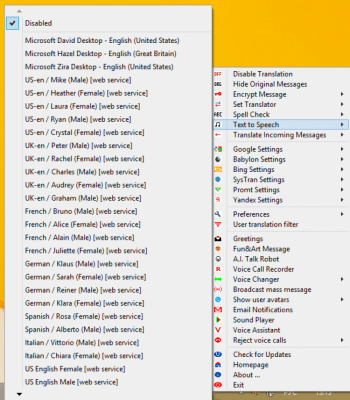 Скриншот приложения Clownfish for Skype - №4