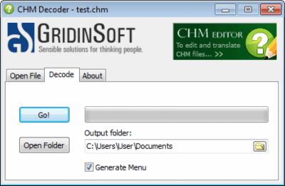 Скриншот приложения CHM Decoder - №2