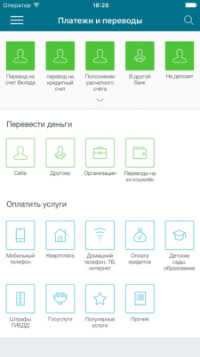Скриншот приложения Интернет – банк «Долинск» - №5