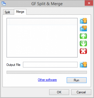 Скриншот приложения GF Split &amp; Merge - №2