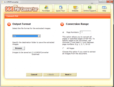 Скриншот приложения 123 PDF Converter - №3