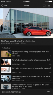 Скриншот приложения Plex - №7