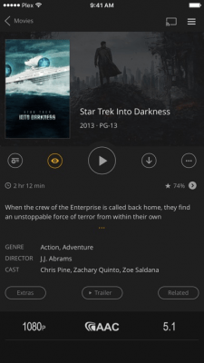 Скриншот приложения Plex - №10