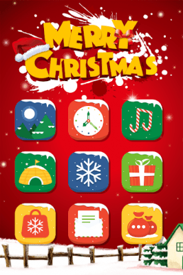 Скриншот приложения Christmas Hola Launcher Theme - №1