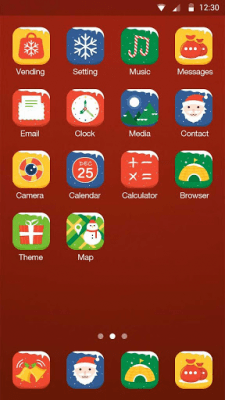 Скриншот приложения Christmas Hola Launcher Theme - №3
