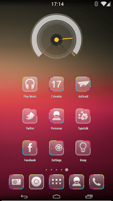 Скриншот приложения KitKat HD Launcher Theme icons - №2