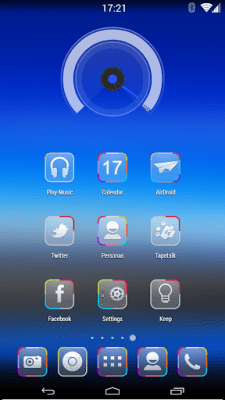 Скриншот приложения KitKat HD Launcher Theme icons - №3
