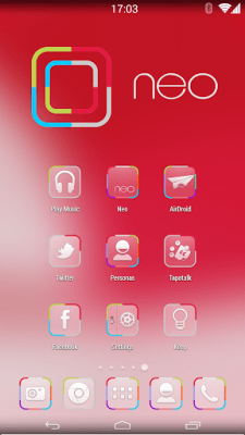 Скриншот приложения KitKat HD Launcher Theme icons - №4