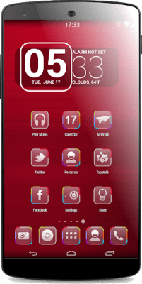 Скриншот приложения KitKat HD Launcher Theme icons - №6