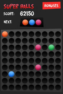 Скриншот приложения Lines - Super Balls Free - №7