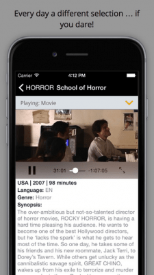 Скриншот приложения Viewster Horror – Free Movies - №4