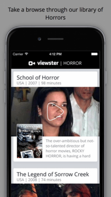 Скриншот приложения Viewster Horror – Free Movies - №5