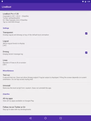 Скриншот приложения [root] LiveBoot - №6