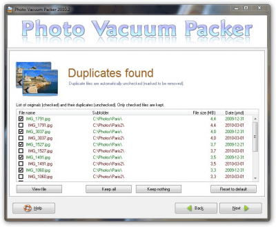 Скриншот приложения Photo Vacuum Packer - №2