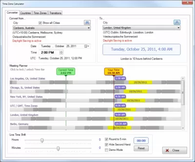 Скриншот приложения Sharp World Clock - №3