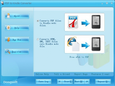 Скриншот приложения PDF to Kindle Converter - №1