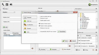 Скриншот приложения Solid Renamer - №4