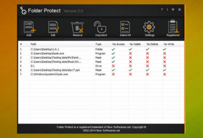 Скриншот приложения Folder Protect - №2
