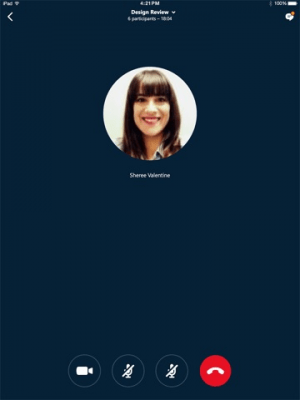 Скриншот приложения Skype для бизнеса (ранее "Lync 2013") - №5