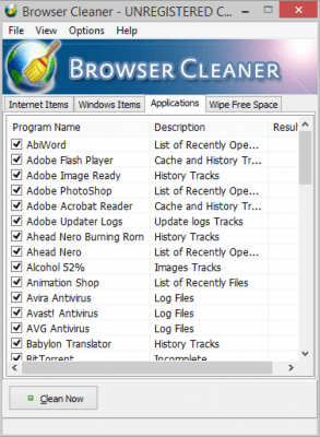 Скриншот приложения Browser Cleaner Free - №1