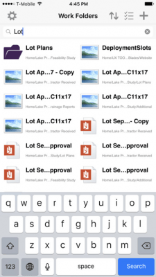Скриншот приложения Work Folders - №3