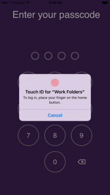 Скриншот приложения Work Folders - №4
