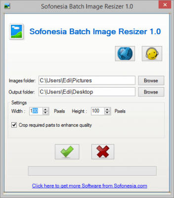 Скриншот приложения Batch Image Resizer - №1