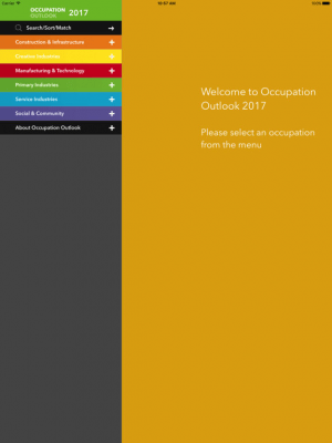 Скриншот приложения Occupation Outlook - №6