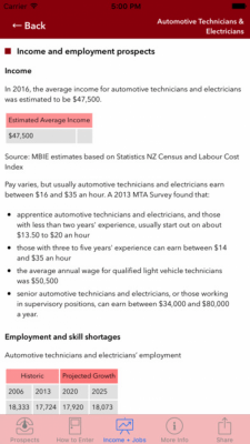 Скриншот приложения Occupation Outlook - №7