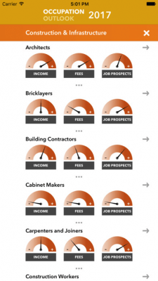 Скриншот приложения Occupation Outlook - №8