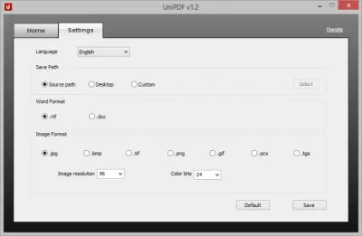 Скриншот приложения UniPDF - №2
