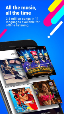 Скриншот приложения Hungama Music - Songs, Radio &amp; Videos - №6