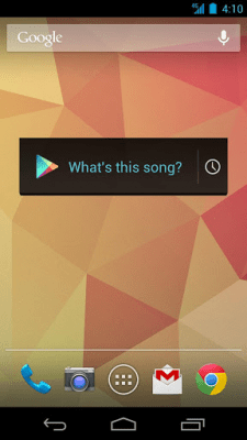 Скриншот приложения Sound Search for Google Play - №1