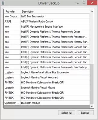 Скриншот приложения Driver Backup - №1