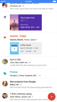 Скриншот приложения Inbox от Gmail - №2