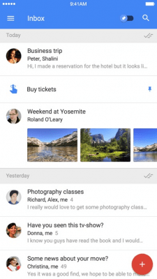 Скриншот приложения Inbox от Gmail - №9