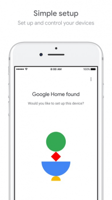 chromecast google home iphone