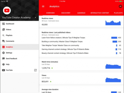 Скриншот приложения Творческая студия YouTube - №3