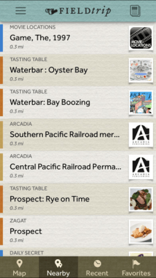 Скриншот приложения Field Trip - №4
